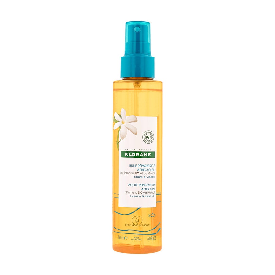 Klorane Polysianes After-Sun Repair Oil with Tamanu and Monoi 150ml (5.07fl oz)