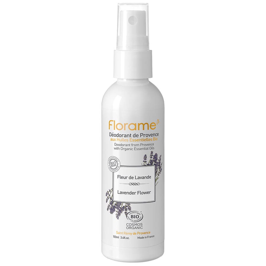 Florame Organic Lavender Flower Deodorant 100ml (3.38fl oz)