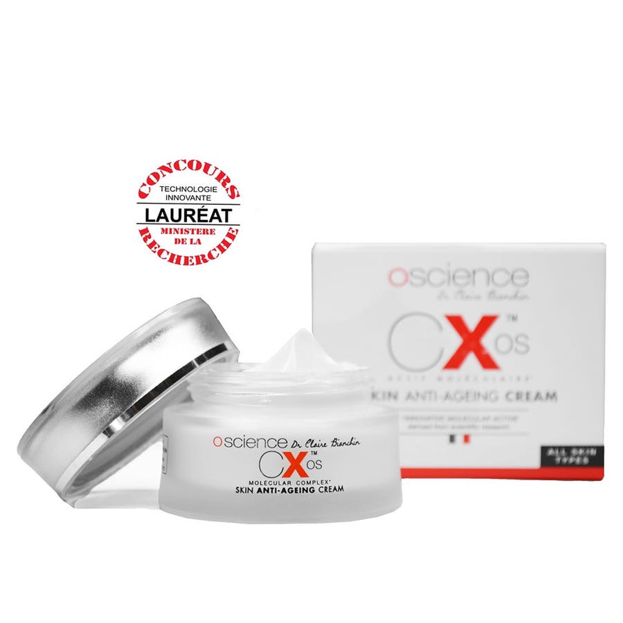 Anti-Age Day/Night Creal 50ml tous types de peaux au CXOS breveté Oscience