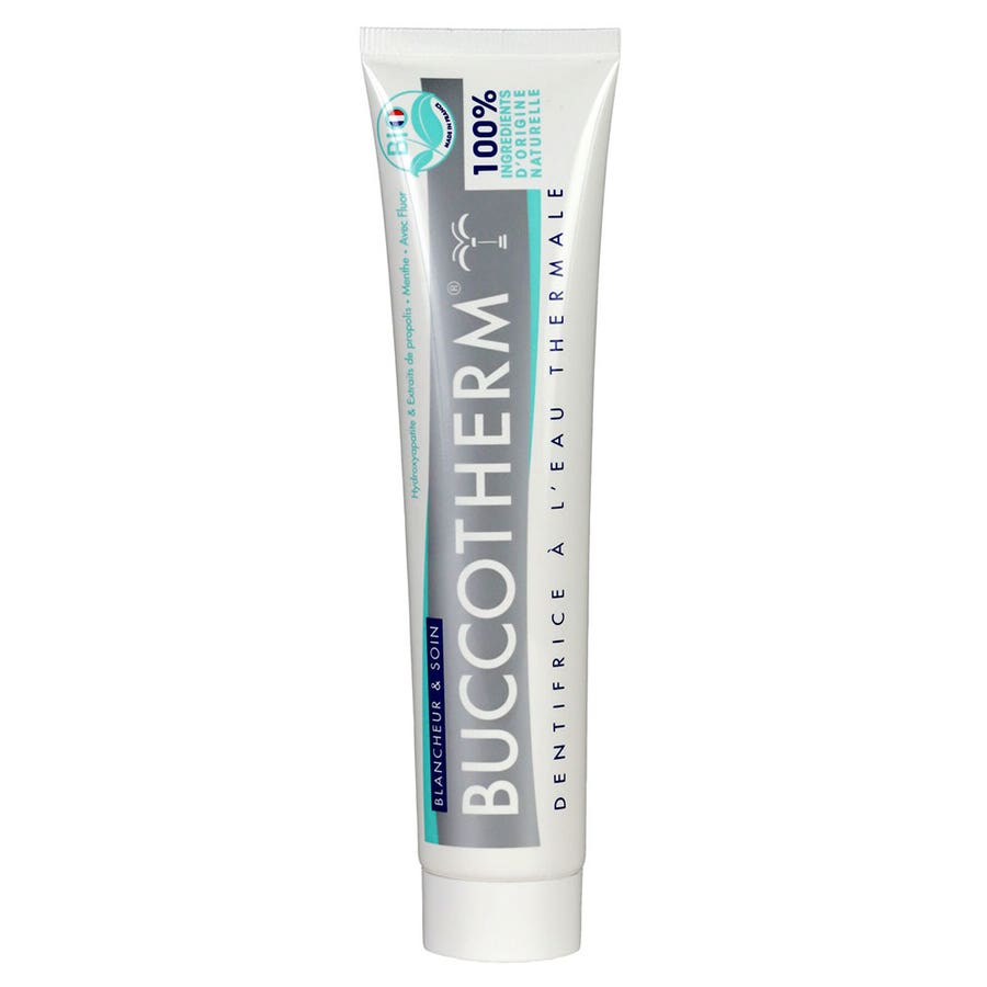 Buccotherm Toothpaste with Thermal Water Whitening and Care 75ml (2.53fl oz)