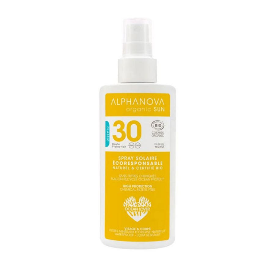 Alphanova Sun Spf30 Bio Parfum Monoi 125g (4,40oz)