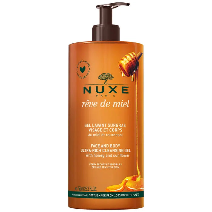 NUXE Rêve de Miel Face and Body Ultra-Rich Cleansing Gel