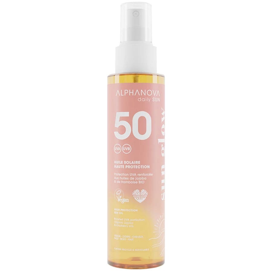 Alphanova Daily Sun Sunscreens Oil SPF50 125ml (4,22fl oz)