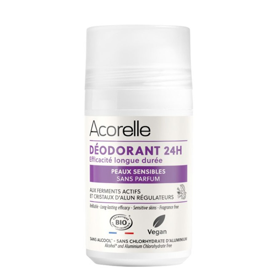 Acorelle Déodorant roll-on 24h efficacité longue durée Sensitive Skin  50ml (1.69fl oz)