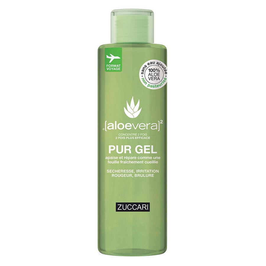 Zuccari Aloe Vera Gel 2x concentrate 100ml (3,38fl oz)