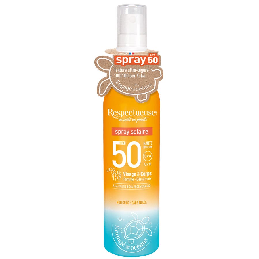 Respectueuse Spray Solar SPF50 100ml (3,38fl oz)