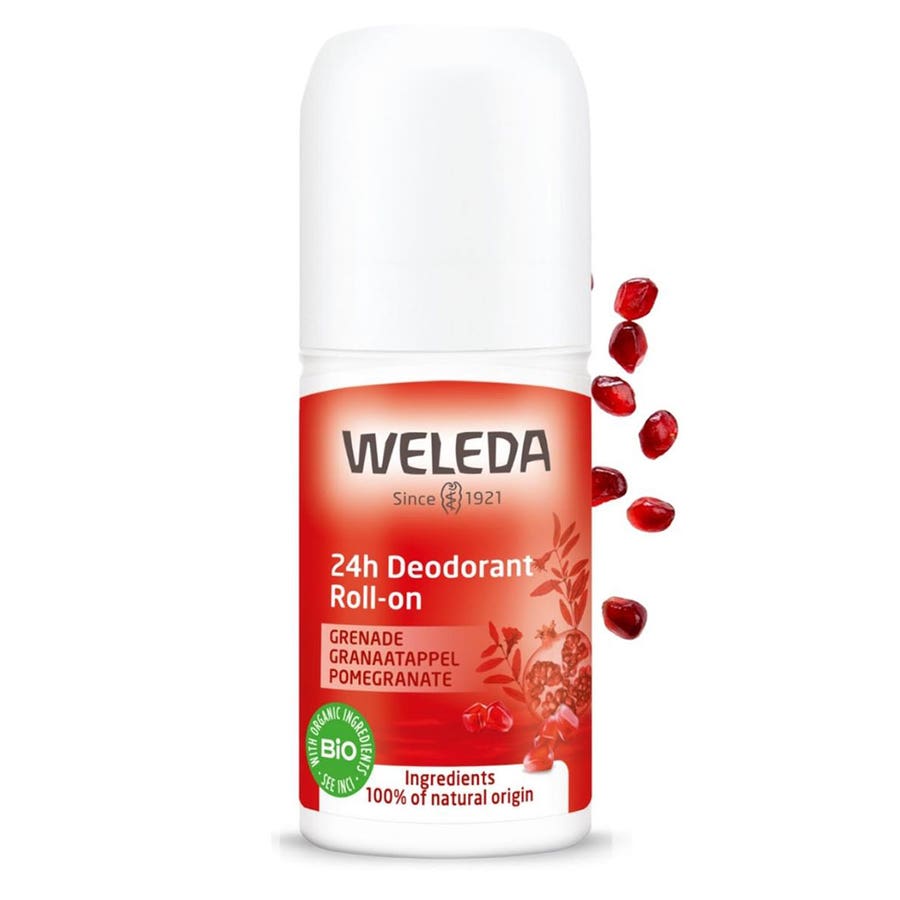 Weleda Pomegranate Deodorant 24h Pomegranate Roll-on  50ml (1.69fl oz)