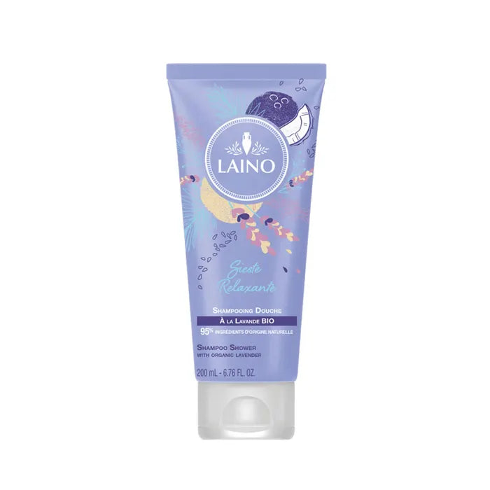 Laino Organic Lavender Shampoo & Gel 200ml (6.76fl oz)