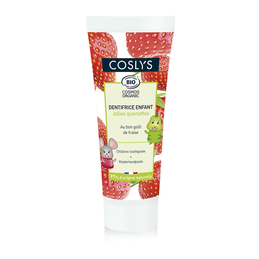 Coslys Organic Strawberry Children's Toothpaste 50ml (1.69fl oz)