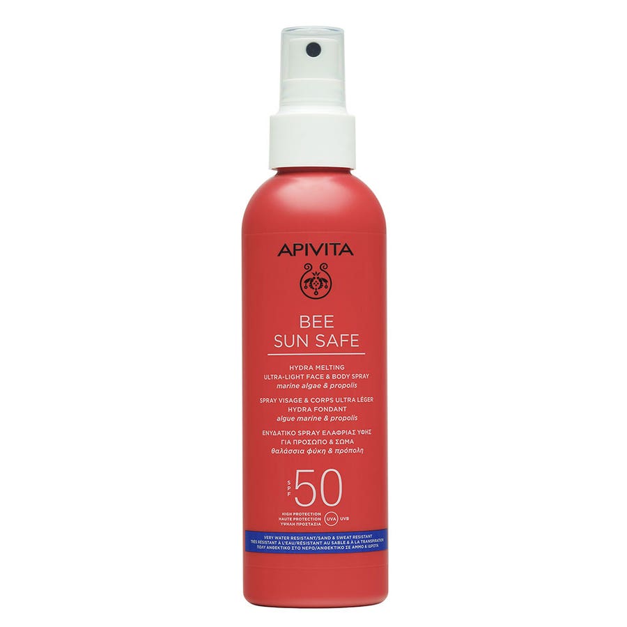 Apivita Bee Sun Safe Ultra-light Face & Body Spray SPF50 200ml (6,76fl oz)