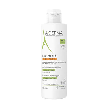 A-Derma Exomega Control Emollient Foaming Gel