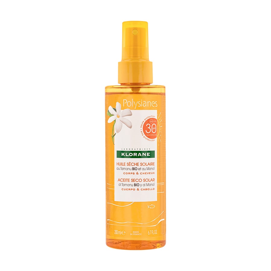 Klorane Polysianes SPF30 Sun Dry Oil 200ml (6,76fl oz)