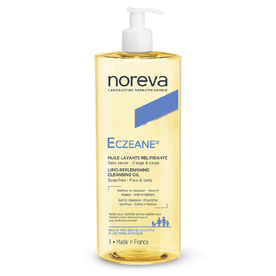 Noreva Lipid-replenishing cleansing oil 1L (33.53fl oz)