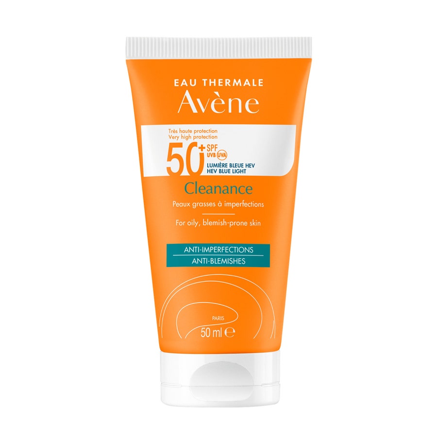 SPF50+ UVB UVA Blue Light HEV 50ml Cleanance Oily to blemish-prone skin Avène