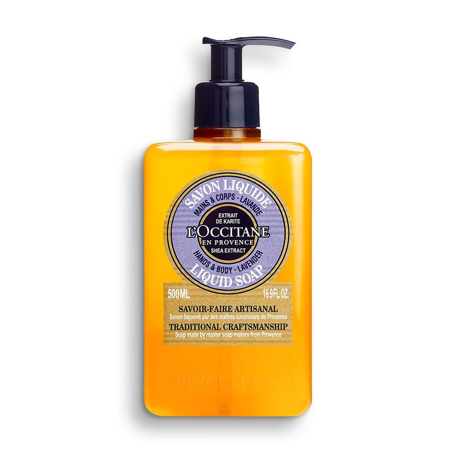 Lavender Hands & Body Liquid Soap 500ml Karité L'Occitane en Provence