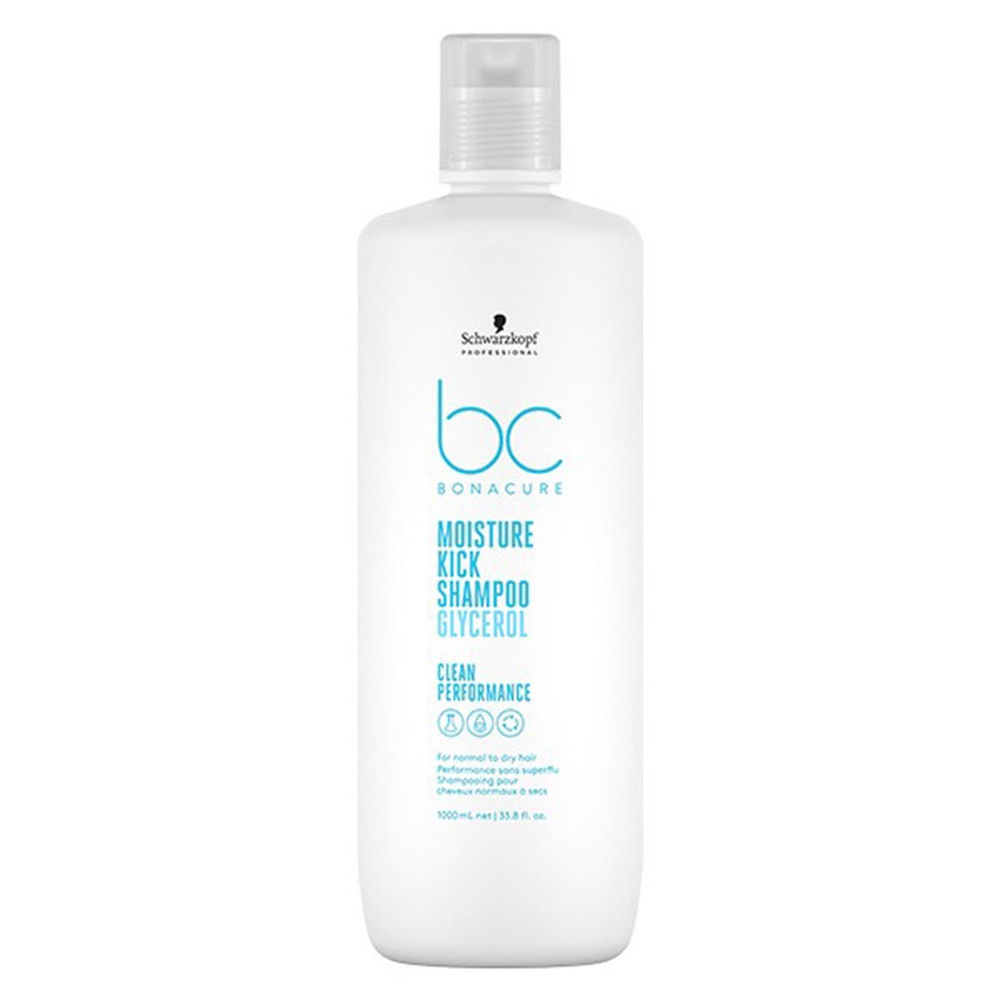 Shampooing 1000 ml Hyaluronic Moisture Kick BC Bonacure Cheveux normaux à secs Schwarzkopf Professional