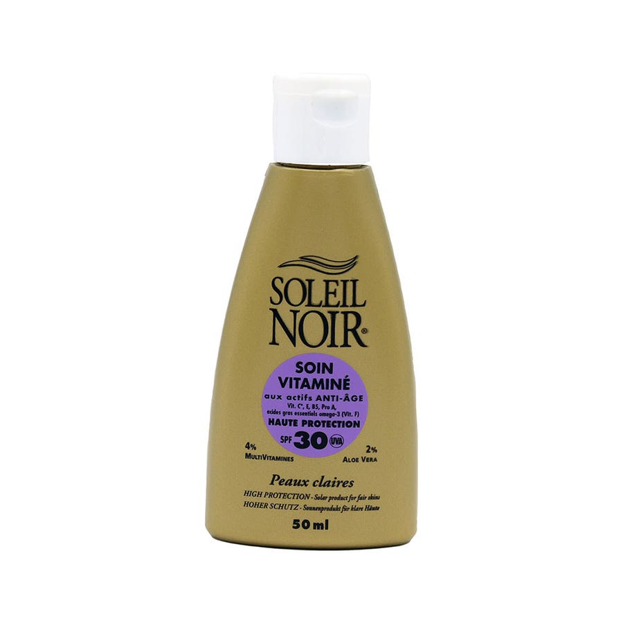 N°18 Soin Vitamine Haute Protection Spf50 50ml Soleil Noir