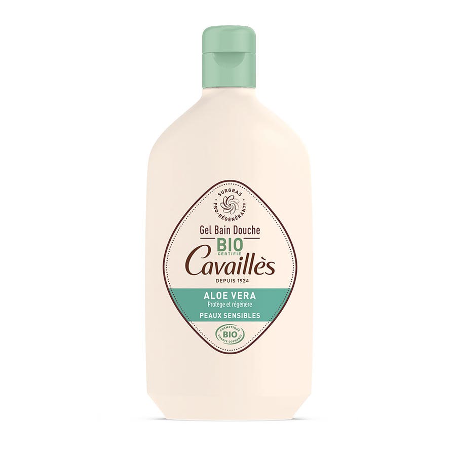 Organic Aloe Vera Bath & Shower Gel 400ml Sensitive Skin Rogé Cavaillès