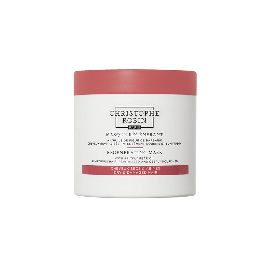 Regenerating Prickly Pear Oil Masks 250ml Rituel Régénérant Dry & Damaged Hair Christophe Robin