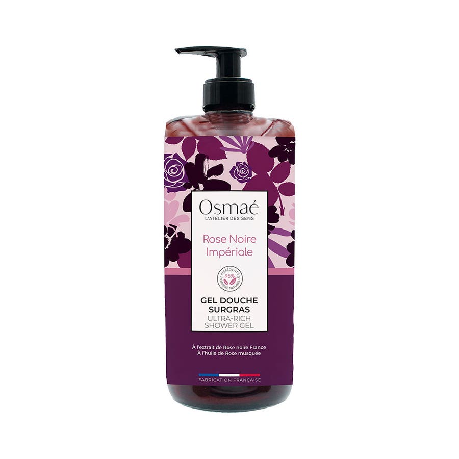 Surgras Rose Noir Impériale Shower Gel 1L Osmae