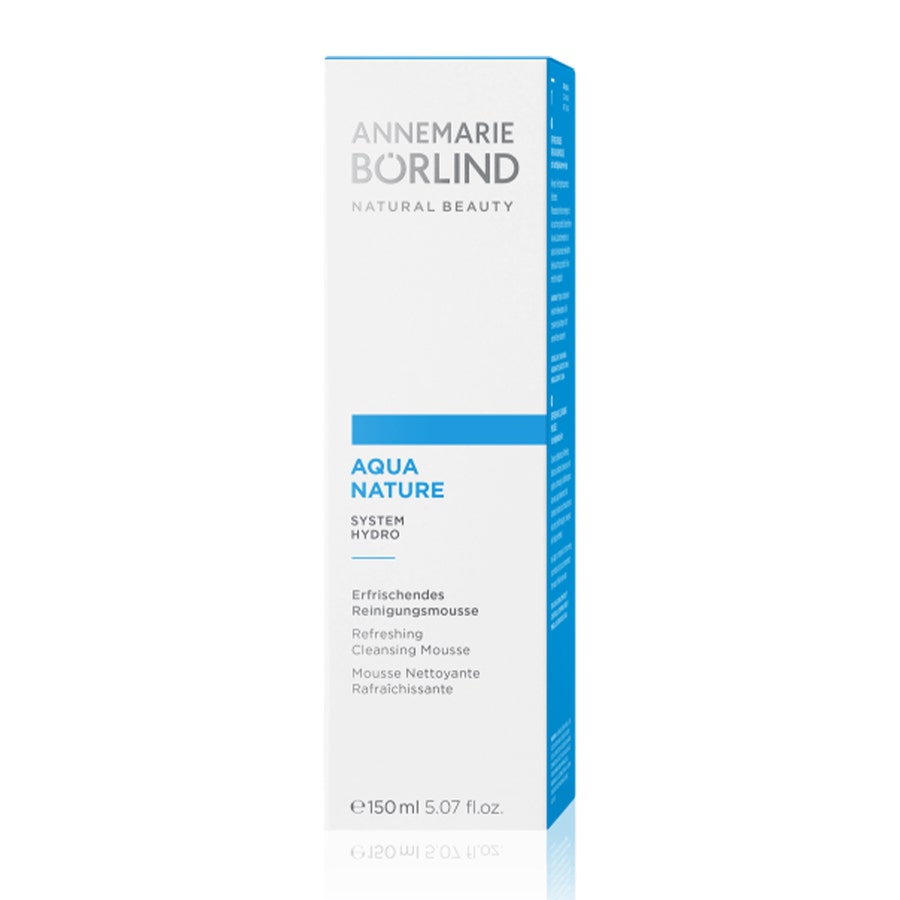 Refreshing Facial Cleansing Foam 150ml Aquanature Dehydrated Skin AnneMarie Börlind