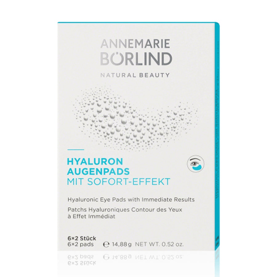 Immediate Effect Hyaluronic Eye Patches x6 AnneMarie Börlind