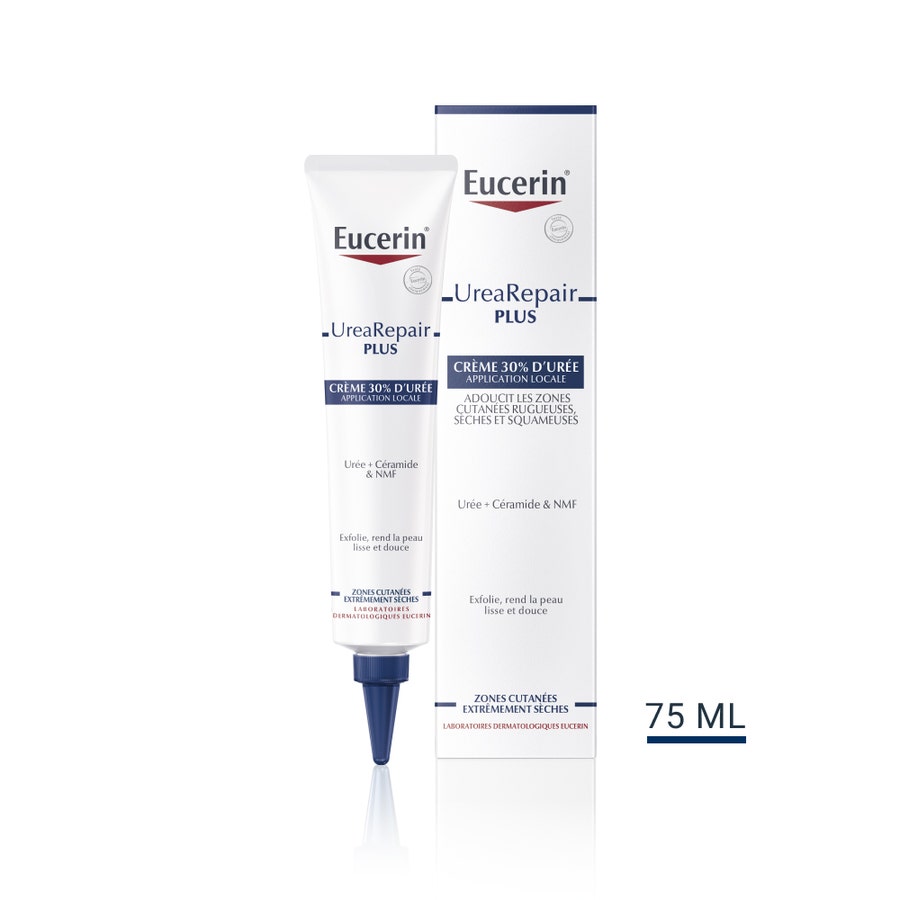 Plus Cream 30% Urea 75ml UreaRepair Plus Peaux Seches Eucerin