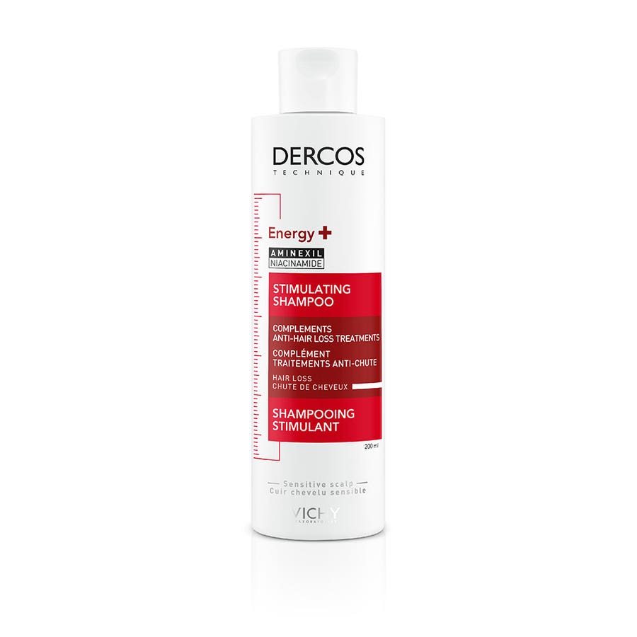 Energizing Shampoo 200ml Dercos stimulant anti-chute à l'Aminexil Vichy