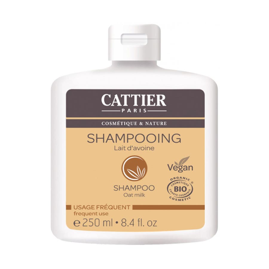 Usage Frequent Lait d'Avoine Bio 250ml Shampooing Cattier