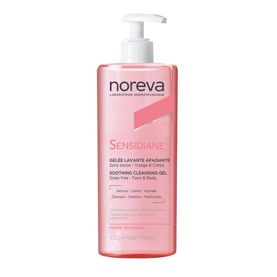 Soothing Cleansing Gel 400g Sensidiane Noreva