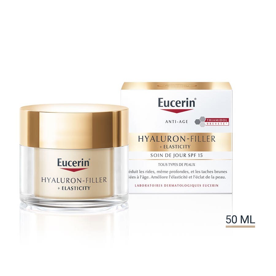 Elasticity Day Care Spf15 50ml Hyaluron-Filler + Elasticity Eucerin