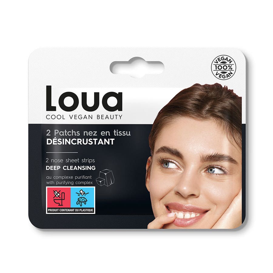 Nose Scrub Patches x2 Acne-prone Skin Loua