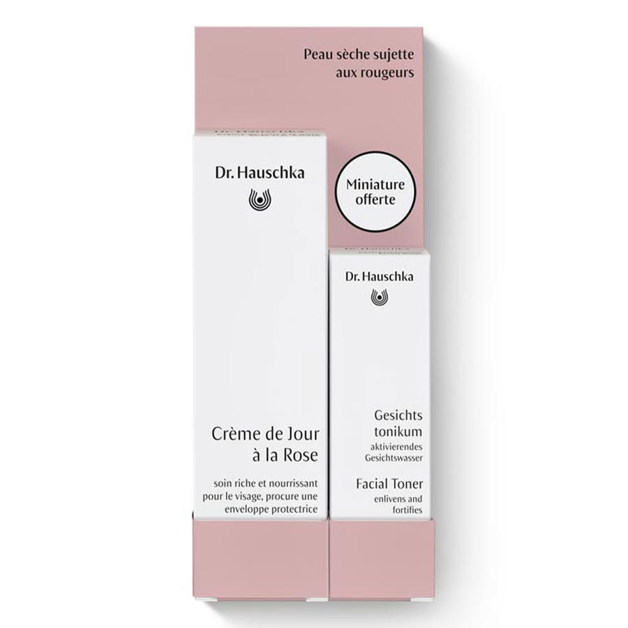 Rose Day Cream 30ml + Mini Toning Lotion 10ml Bioes Dry skin prone to redness Dr. Hauschka