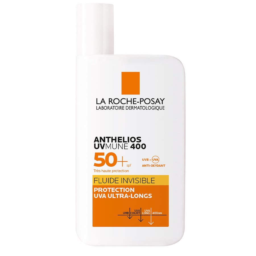 Invisible Uvmune 400 Perfumed Fluid Spf50+ 50ml Anthelios La Roche-Posay