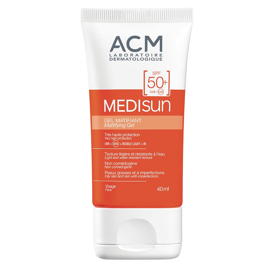 Mattifying Gel with SPF 50+ protection 40ml Medisun Acm