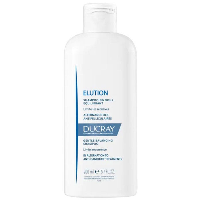 Rebalancing Shampoo Limits Dandruff Recurrence 200ml Elution Ducray