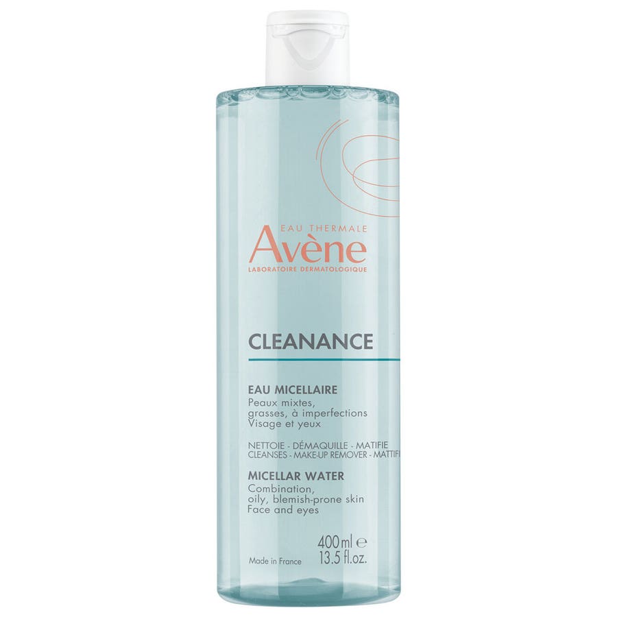 Matifying Cleansing Micellar Water 400ml Cleanance Avène