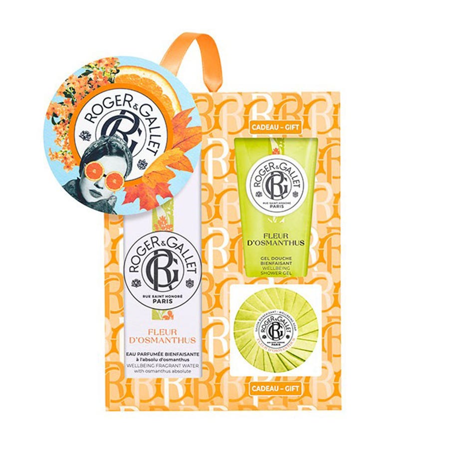 Giftboxes Eau Parfumée Bienfaisante Fleur D'Osmanthus Roger & Gallet