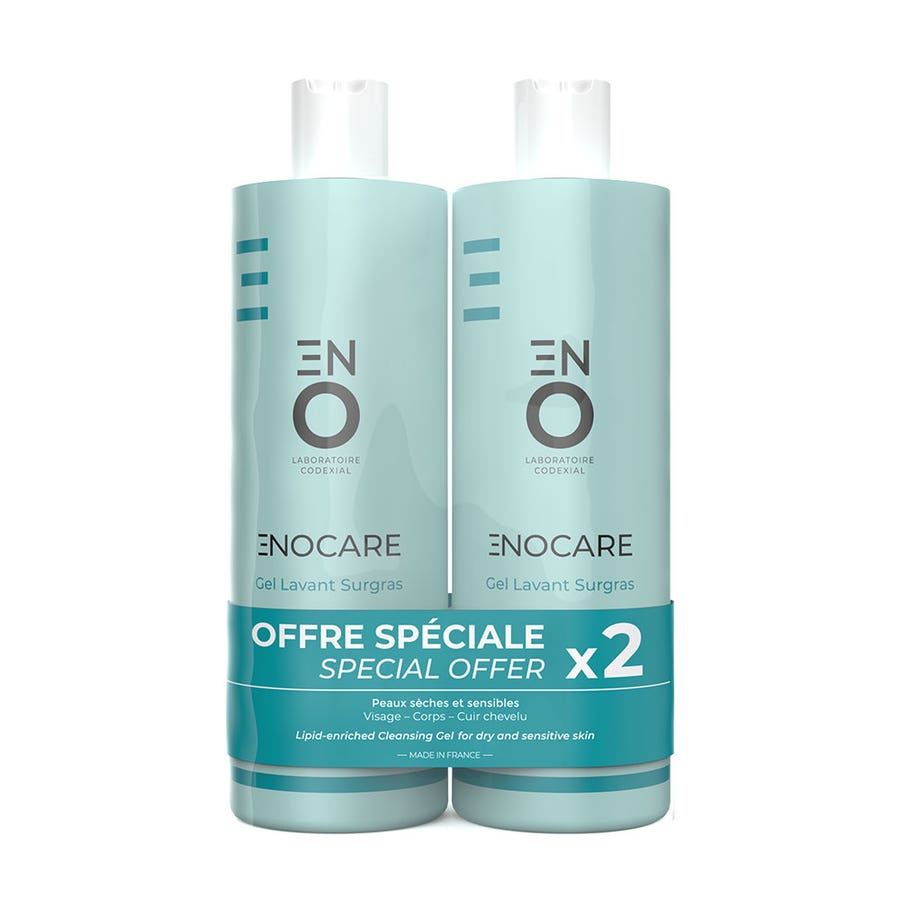 Cleansing Gel Surgras 2x400ml Enocare ENO Laboratoire Codexial