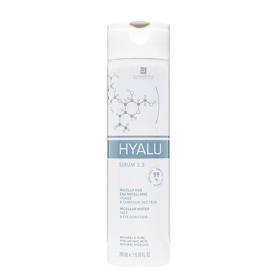 Micella H2O 200ml Hyalu Sérum 2.3 Visage et contour des yeux Innoderm