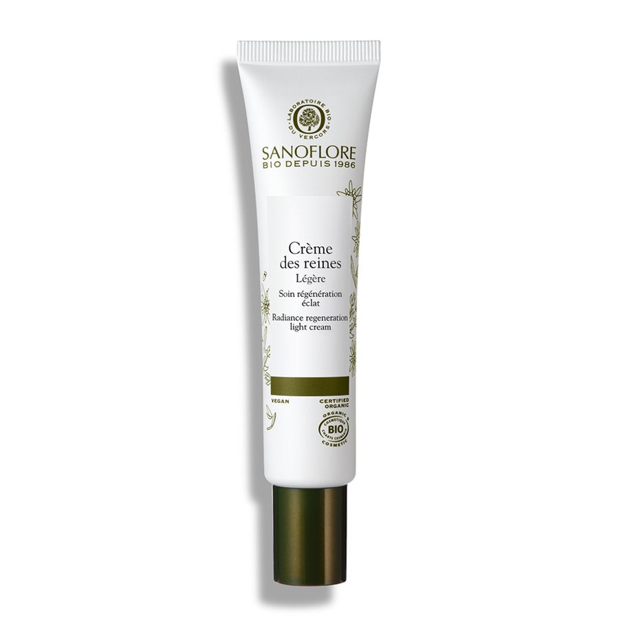 Crème des reines light radiance regeneration care certified organic 40ml Reines Sanoflore