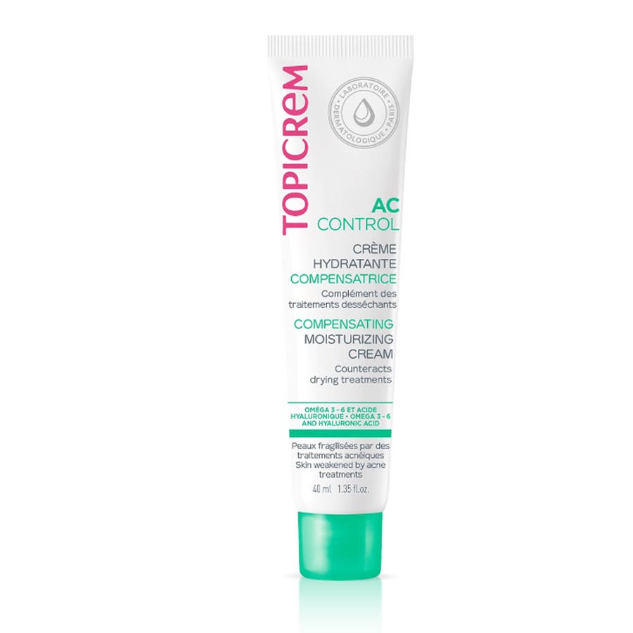 Ac Compensating Moisturizing Cream Combination To Oily Skins 40ml AC Control Topicrem