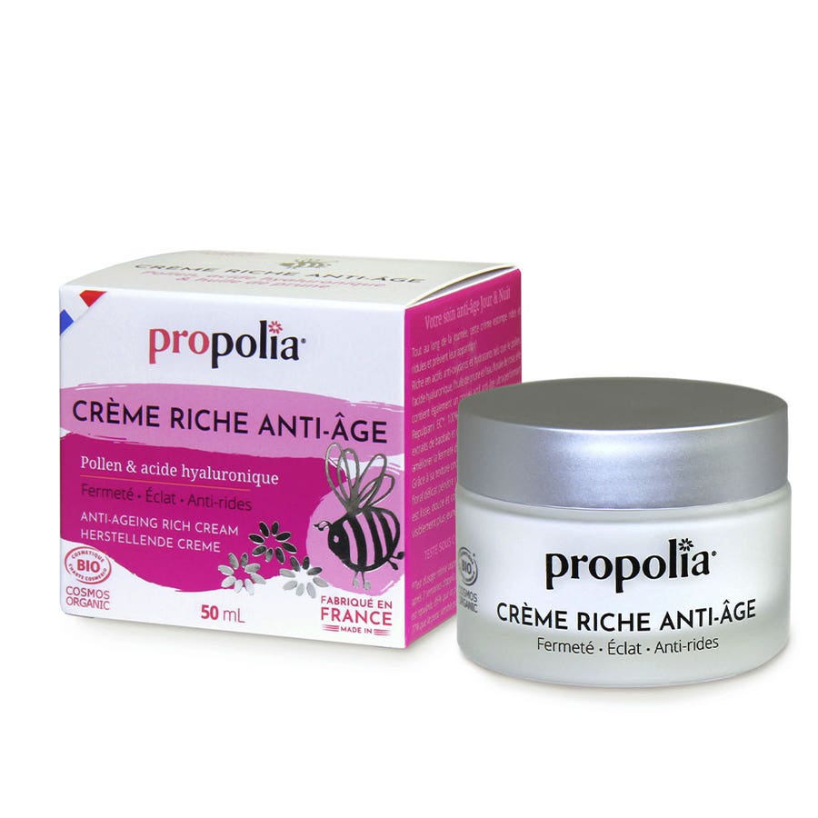 Rich Organic Anti-Ageing Cream 50ml Propolia Crème Riche Anti-Age Bioes 50ml Propolia