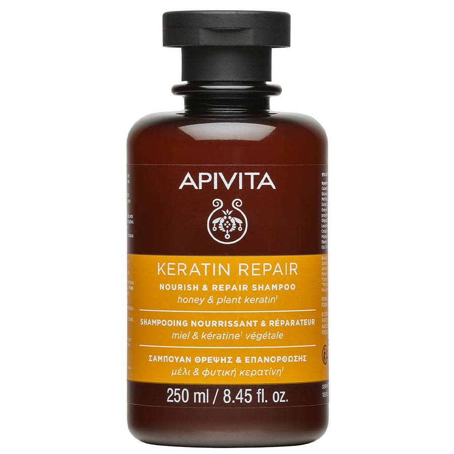 Nourishing and Repairing Shampoo 250ml Keratin Repair Apivita