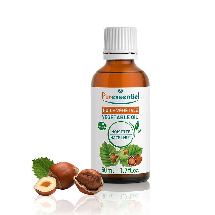 Hazelnut Organic 50ml Huiles Végétales Puressentiel