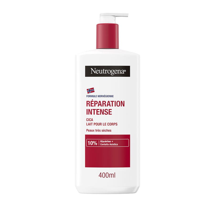 Neutrogena Lait Corps CICA Réparation Intense 400ml