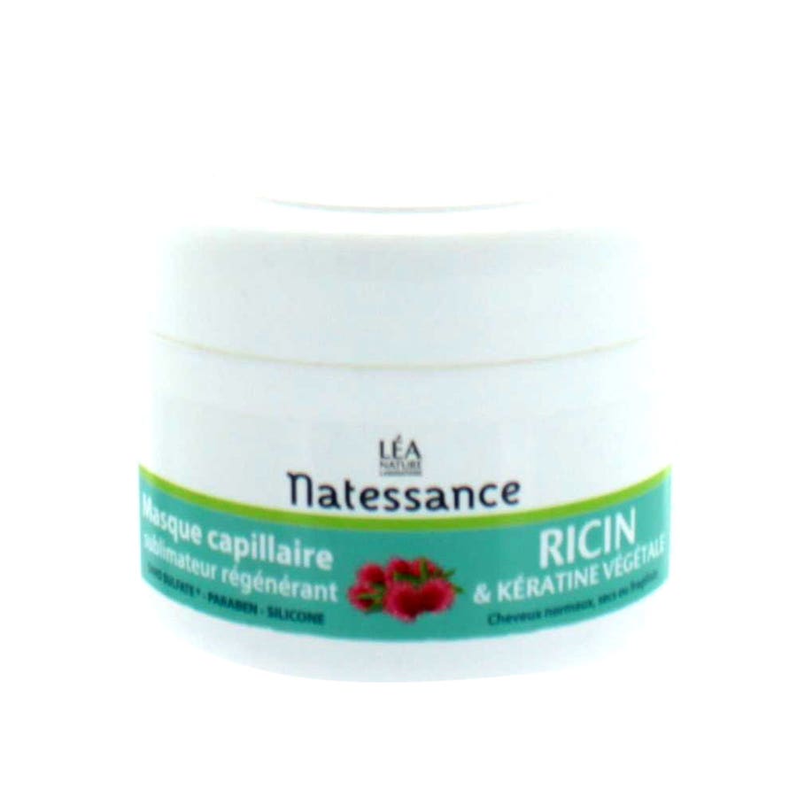 Hair Mask Castor Oil 200ml Natessance