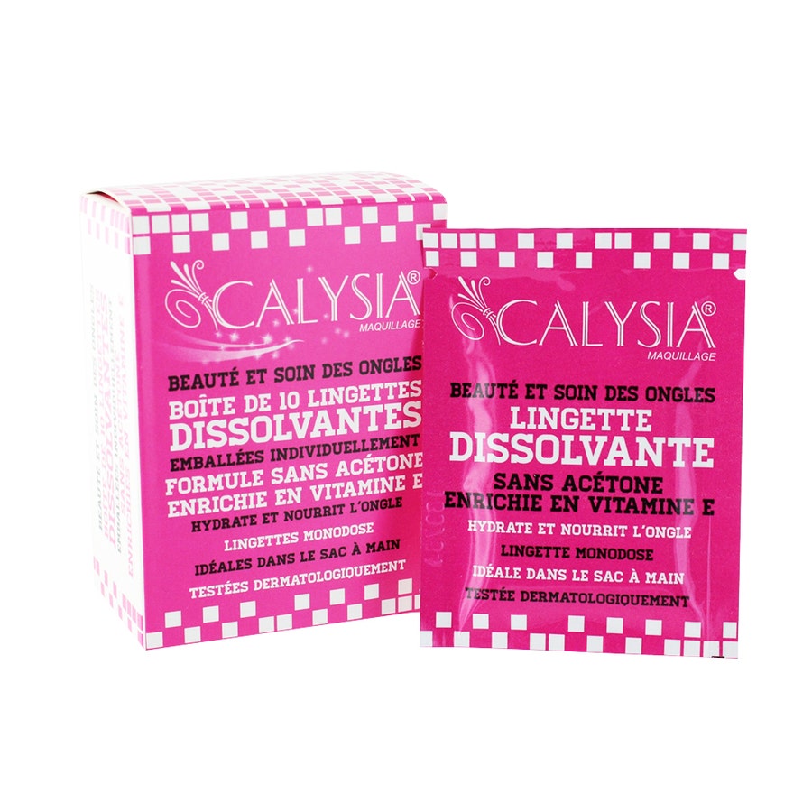 Estipharm Calysia Nail Polish Remover Wipes X10 x10 Calysia