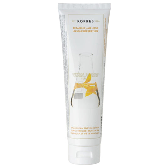 Repairing Mask For Coloured Treated Hair Mountain Tea And Sunflower 125ml Korres