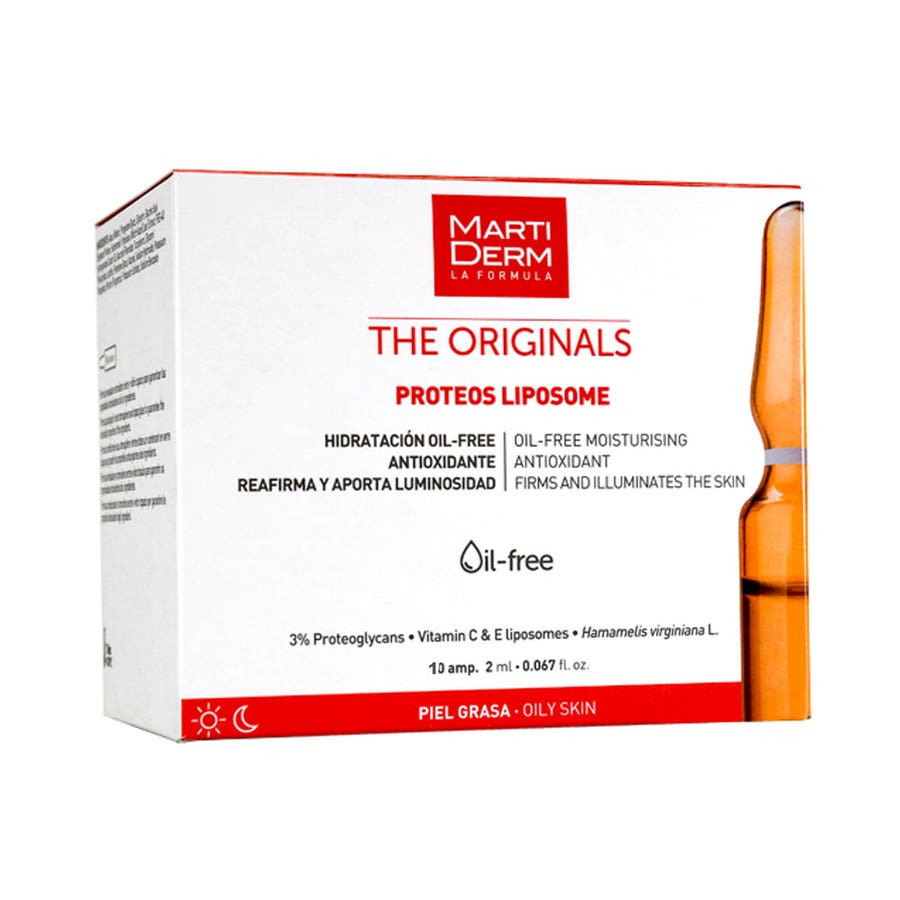 Martiderm The Originals Proteos Liposome 10 Ampoules 20ml The Originals Martiderm